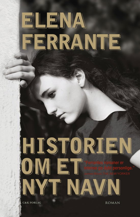 Cover for Elena Ferrante · Napoli-romanerne 2: Historien om et nyt navn (Sewn Spine Book) [1e uitgave] (2014)