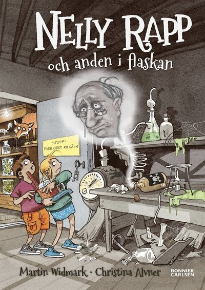 Cover for Martin Widmark · Nelly Rapp - monsteragent: Nelly Rapp och anden i flaskan (ePUB) (2020)