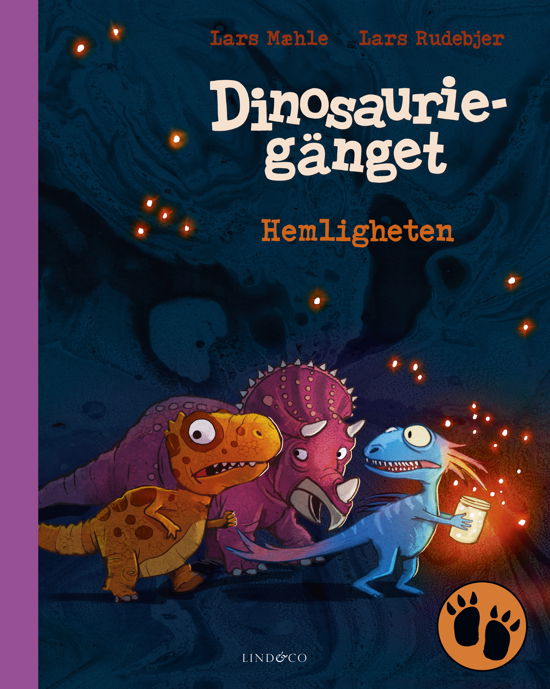 Cover for Lars Mæhle · Dinosauriegänget. Hemligheten (Indbundet Bog) (2024)