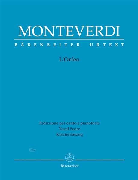 Cover for C. Monteverdi · L'Orfeo,KA.BA8793a (Bog)