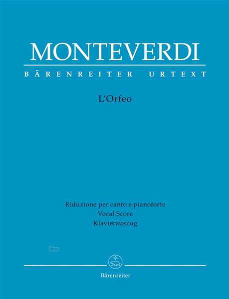 L'Orfeo,KA.BA8793a - C. Monteverdi - Bücher -  - 9790006533121 - 