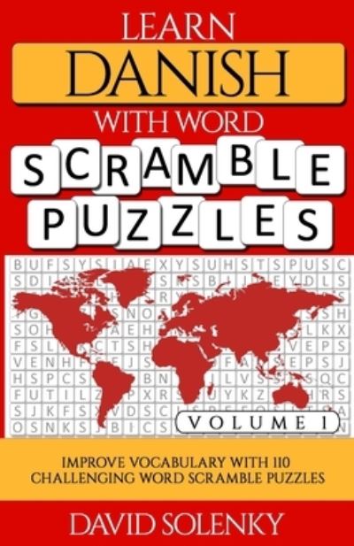 Cover for David Solenky · Learn Danish with Word Scramble Puzzles Volume 1 (Paperback Book) (2020)