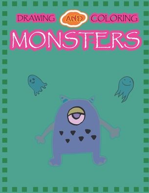 Cover for N I Nee · Drawing and Coloring Monsters (Paperback Bog) (2020)