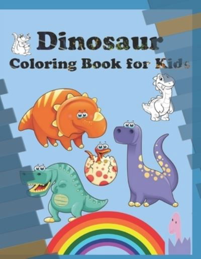Cover for Coloring Books · Dinosaur Coloring Book for Kids (Pocketbok) (2020)