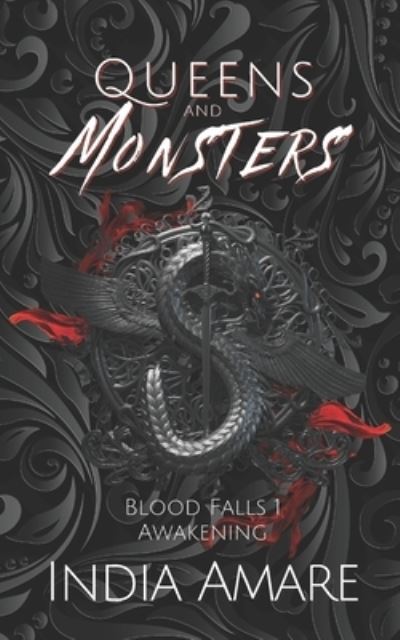 Cover for India Amare · Queens and Monsters Awakening - The Blood Falls (Paperback Book) (2021)