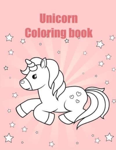 Cover for Julia Elliott · Unicorn Coloring book (Paperback Book) (2021)