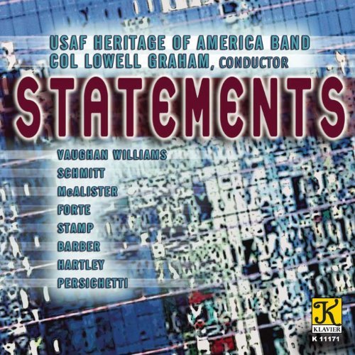 Cover for Us Air Force Band / Vaughan Williams / Graham · Statements (CD) (2010)