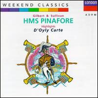 H.m.s. Pinafore-hlts - Gilbert & Sullivan - Music - Decca - 0028943388122 - October 13, 1992