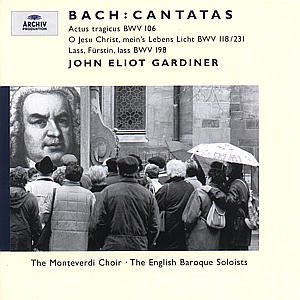 Cover for Bach / Mvc / Ebs / Argenta / Chance / Gardiner · Funeral Cantatas (CD) (2000)