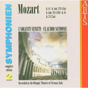 Cover for I Solisti Veneti · Mozart; Symphonien vol.2 (CD)