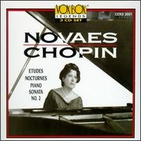 Cover for Chopin / Novaes · 20 Nocturnes (CD) (1995)