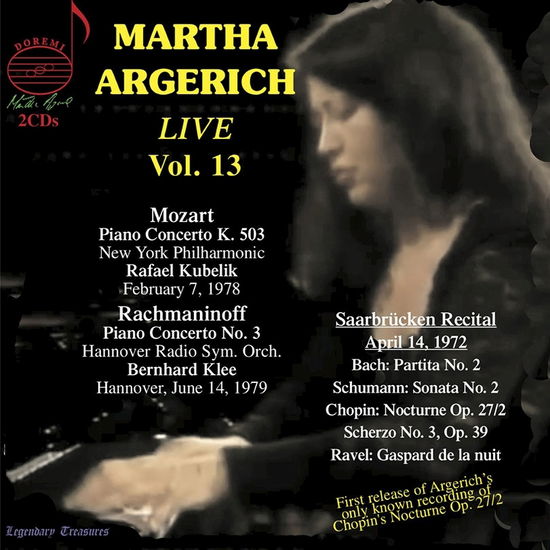 Martha Argerich Live, Vol. 13 - Martha Argerich - Music - CLASSICAL - 0061297820122 - June 16, 2023