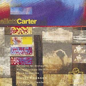 Cover for Carter / Bohn / Knussen / London Sinfonietta · Concerto for Orchestra (CD) (2001)