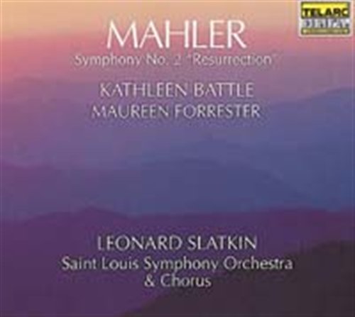 Symph.no.2'resurrection' - G. Mahler - Musik - TELARC - 0089408008122 - 21. juni 2004