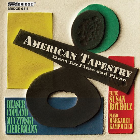 Cover for Rotholz,susan / Kampmeier,margaret · American Tapestry: Dups for Flute &amp; Piano (CD) (2014)