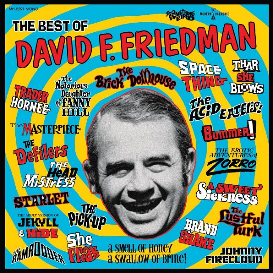 Cover for Something Weird · The Best Of David F. Friedma (CD) (2024)