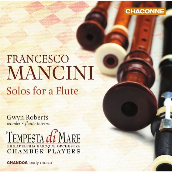 Cover for F. Mancini · Solos for a Flute (CD) (2014)