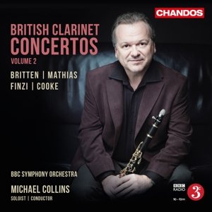 Cover for Michael Collins · British Clarinet Concertos Vol.2 (CD) (2016)