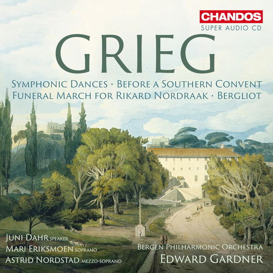 Grieg: Symphonic Dances - Bergen Philharmonic Orchestra & Edward Gardner - Musique - CHANDOS - 0095115530122 - 2 février 2024