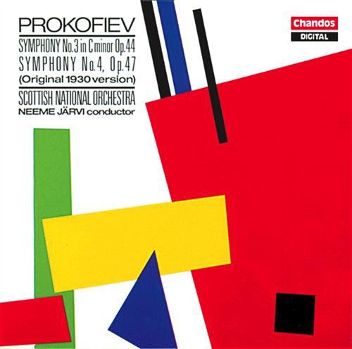 Symphonies 3&4 (original) - S. Prokofiev - Muziek - CHANDOS - 0095115840122 - 28 september 2000