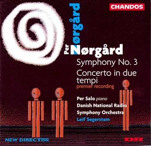 Cover for Norgad / Segerstam / Danish Natl Radio Choir &amp; Sym · Symphony 3 / Concerto in Due Tempi (CD) (1997)