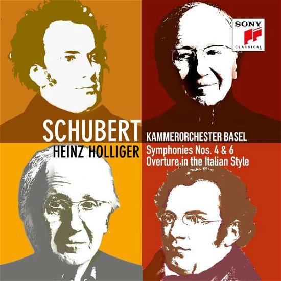 Cover for Kammerorchester Basel &amp; Heinz Holliger · Schubert: Symphonies Nos. 4 &amp; 6 (CD) (2020)