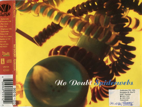 Spiderwebs - No Doubt - Música - TRAUMA RECORDS - 0606949555122 - 19 de julio de 1997