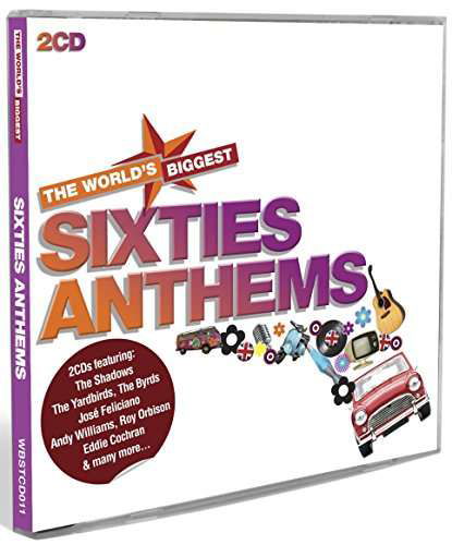 Cover for World's Biggest Sixties Anthems (The) / Various (CD) (2016)
