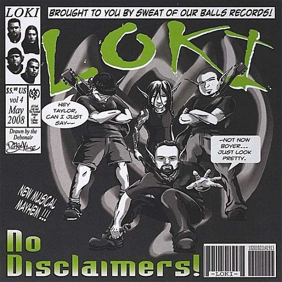 Cover for Loki · No Disclaimers (CD) (2008)