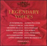 Cover for Legendary Voices / Various (CD) (1998)