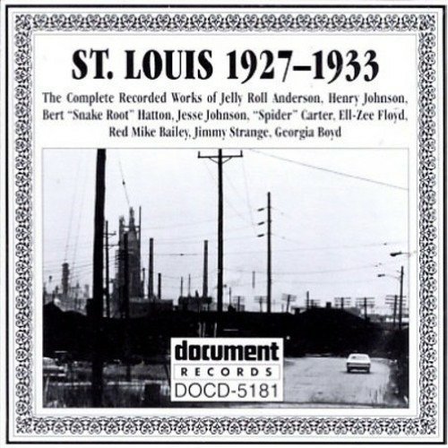 Cover for St Louis: Complete Recorded Works 1927-1933 / Var (CD) (2022)