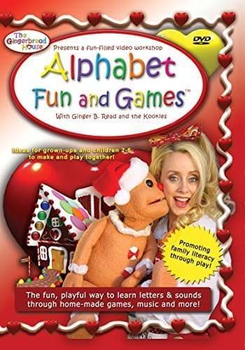 Cover for Mrs.gingerbread · Gingerbread House Alphabet Fun &amp; Games (USA Import) (DVD) (2015)