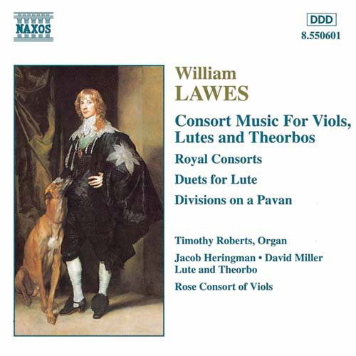 Cover for Lawes / Roberts / Heringman / Miller · Consort Music (CD) (1996)