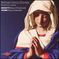 Cover for Menotti / Vierne / Composer Festival Orch / Ferris · Missa O Pulchritudo / Messe Solennelle (CD) (2006)