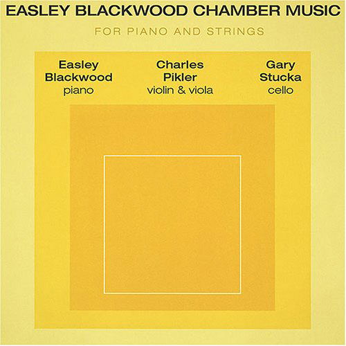 Cover for Blackwood / Pikler / Stucka · Chamber Music for Piano &amp; Strings (CD) (2005)