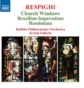 Cover for O. Respighi · Church Windows (CD) (2007)