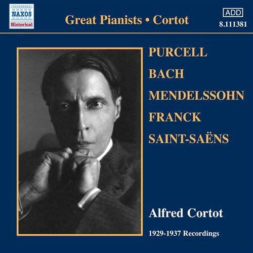 Cover for Alfred Cortot · CORTOT: 1929-37 Recordings (CD) (2010)