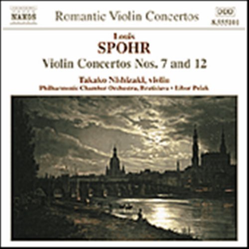 Cover for Spohr / Nishizaki · Violin Concertos 7 &amp; 12 (CD) (2001)