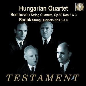Cover for Hungarian Quartet · String Quartets Testament Klassisk (CD) (2011)