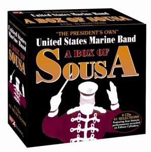 Cover for United States Marine Band · Box of Sousa (CD) (2001)