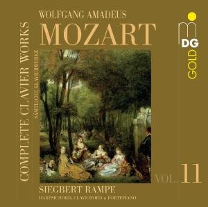 Cover for Mozart / Rampe · Complete Clavierworks 11 (CD) (2010)