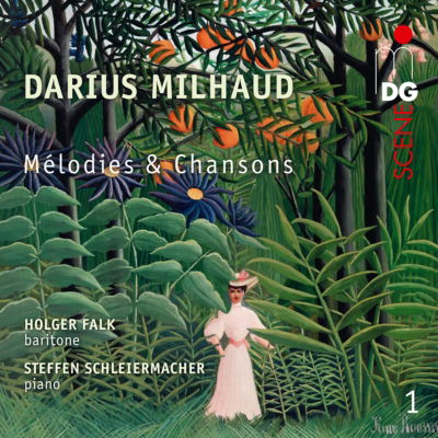 Cover for Holger Falk · Milhaud: Melodies Et Chansons Vol. 1 (CD) (2023)