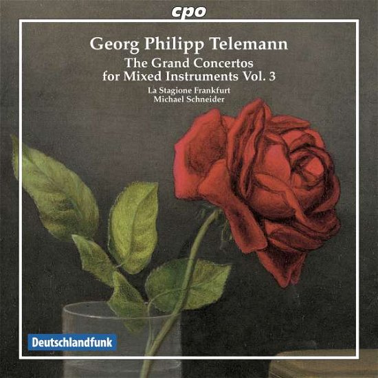 Cover for Telemann,g.p. / La Stagione Frankfurt · Telemann: Grand Concertos for Mixed Instruments 3 (CD) (2016)