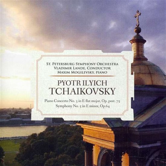 Tchaikovsky Piano Concerto 3 - St. Petersburg Orchestra - Music - CLASSICAL - 0774718142122 - September 12, 2017
