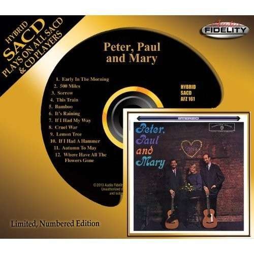 Cover for Peter, Paul &amp; Mary (SACD) [Limited Numbered edition] (2019)