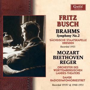 Cover for Busch / Dansk Radiosymfoniorkestret / Busch · Fritz Busch 1919 1931 1948-51 (CD) (2011)