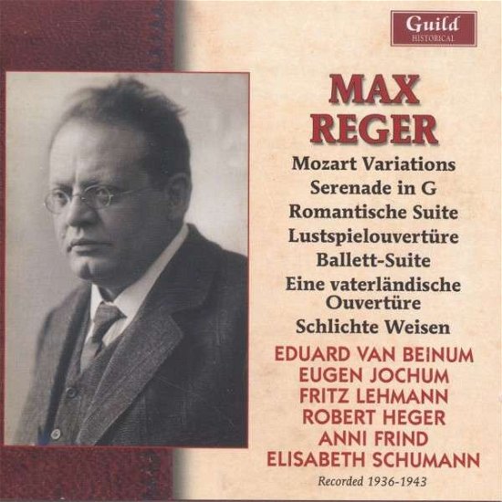 Cover for M. Reger · Orchesterwerke Von Reger (CD) (2013)