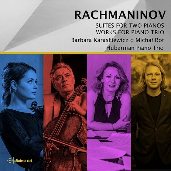 Cover for Huberman Piano Trio / Rot · Rachmaninov: Suites For Two Pianos &amp; Works For Piano Trio (CD) (2023)