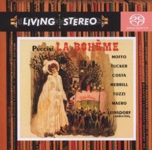 Cover for G. Puccini · La Boheme (SACD) [Remastered edition] (1990)