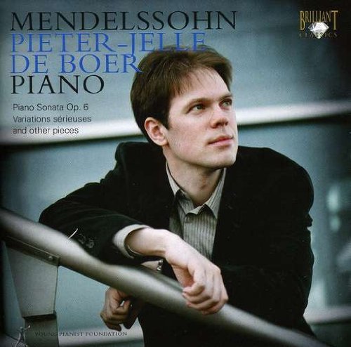Cover for Mendelssohn / De Boer · Works for Piano (CD) (2009)